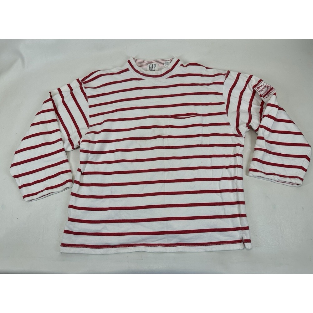 Gap Oarsmen Club Rowing‎ Sweatshirt Striped Men's L Vintage Rowing